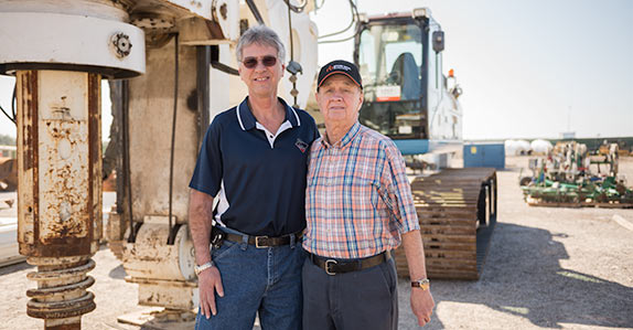 Stephen and Richard Early at Ritchie Bros. Orlando auction. Stephen and Richard Early at Ritchie Bros. Orlando auction.